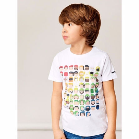 NAME IT Roblox Tee Joost Bright White